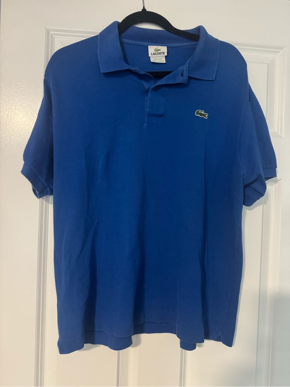 Lacoste Royal Blue Short-Sleeve Polo